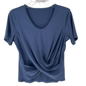 Lululemon Do the Daily Short Sleeve - Code Blue Color